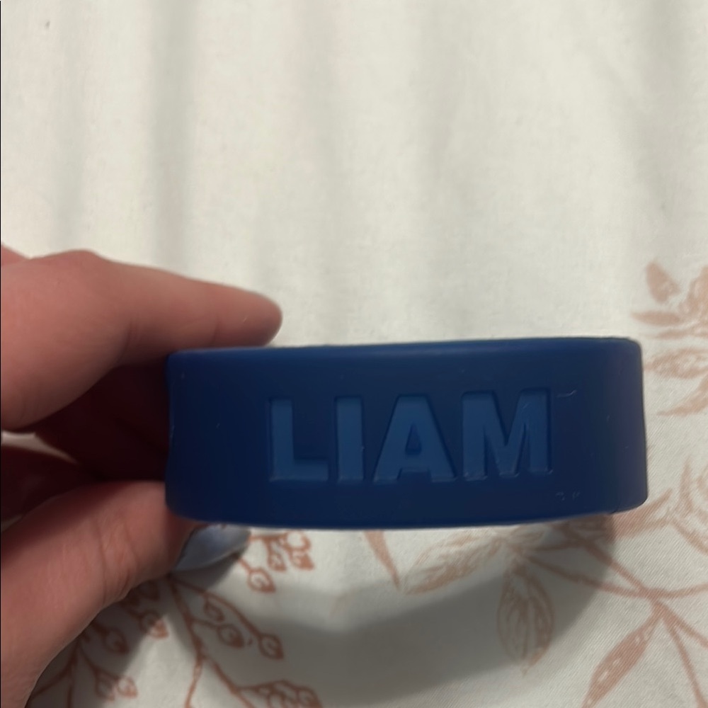 Liam Payne x Office Depot Collab Blue Wristband